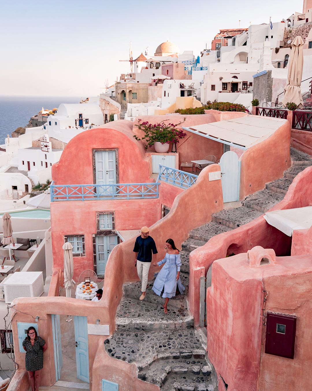 Kastro Houses Instagram Spots Santorini